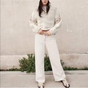 Zara Alma Wide Leg Jeans